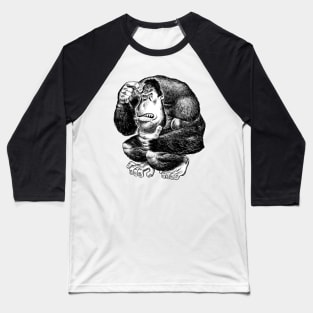 The Thinker Baseball T-Shirt